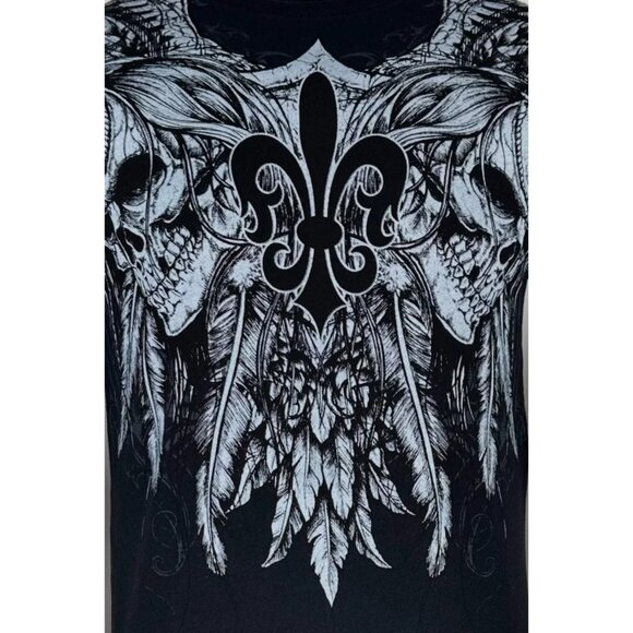 Xtreme Couture by Affliction Men's T-Shirt Gatherer Biker Tattoo S-5XL - Picture 7 of 8